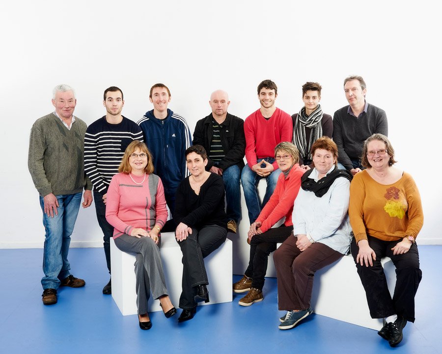 Photo de groupe, Illustration site Internet