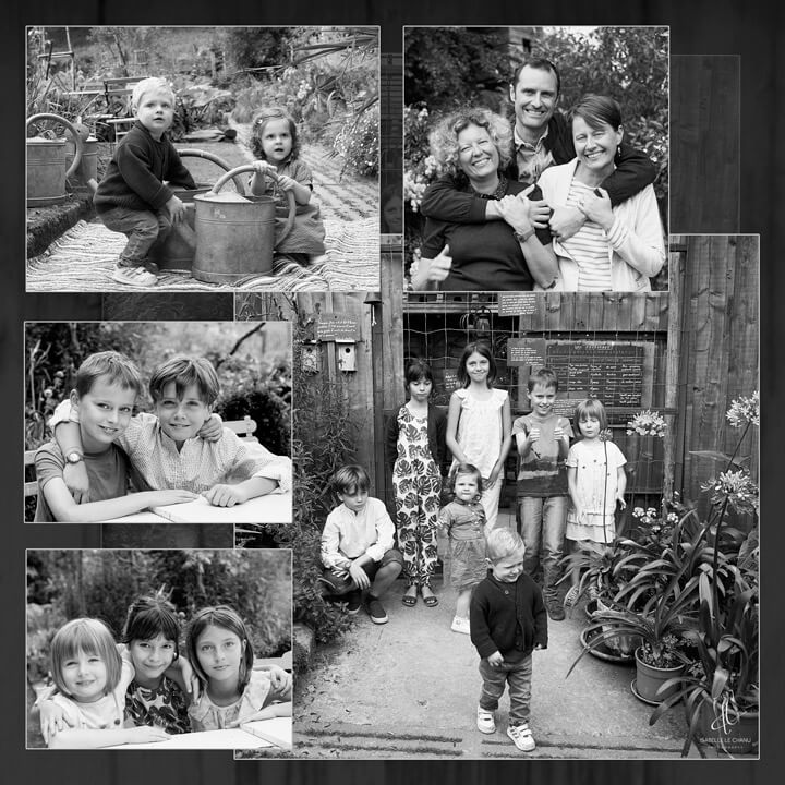 Séance photo dans le potager en tableau sur mesure Tableau photo sur mesure, photos exterieures